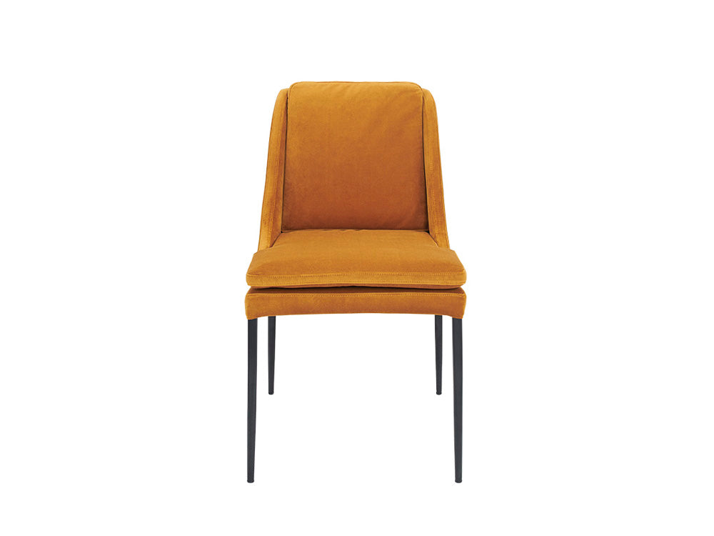 Vincci Chair, Ochre Velvet