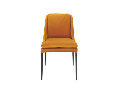 Vincci Chair, Ochre Velvet