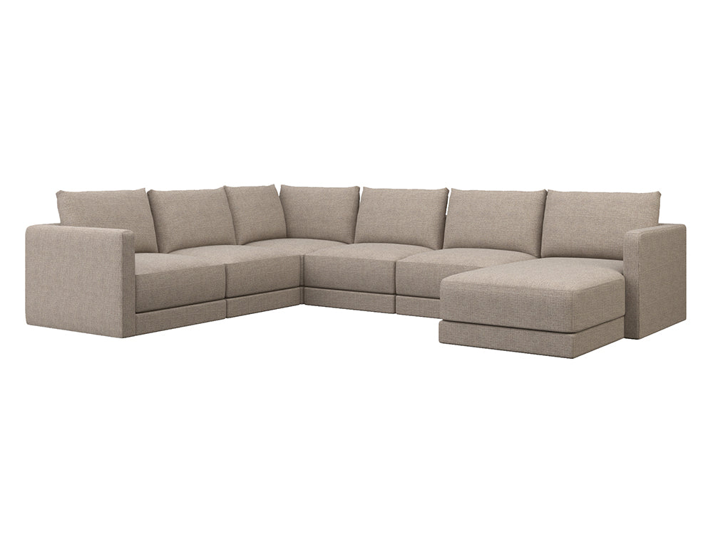 Basel U Shape Chaise Sofa