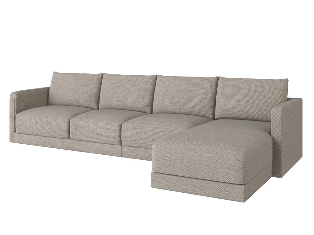 Basel 4 Seat L Shape Right Sofa
