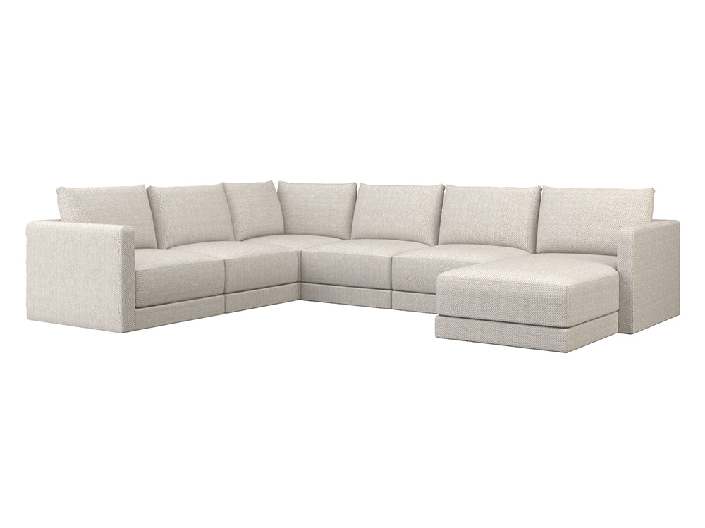 Basel U Shape Chaise Sofa