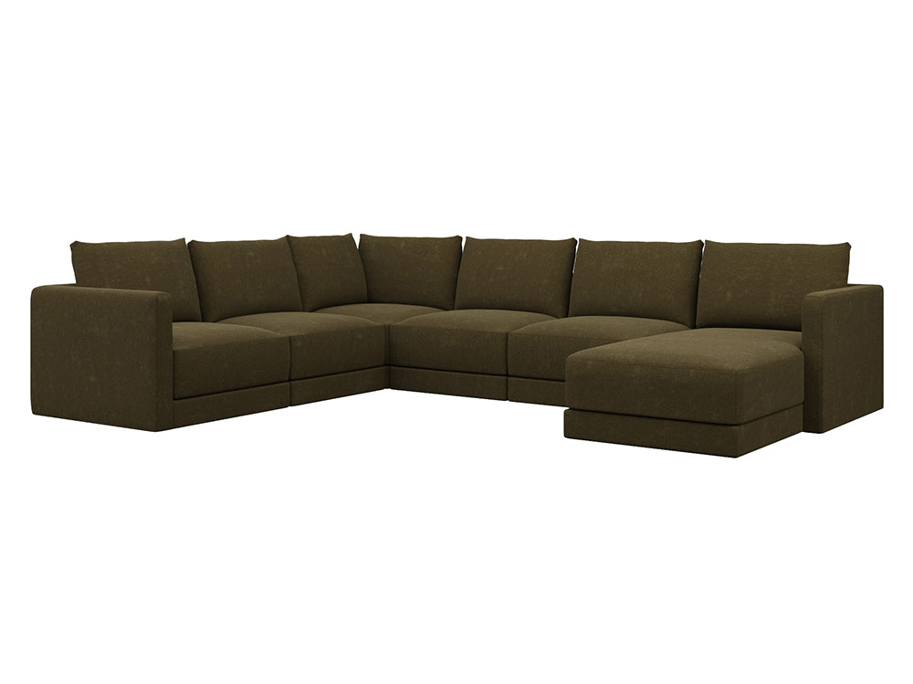 Basel U Shape Chaise Sofa