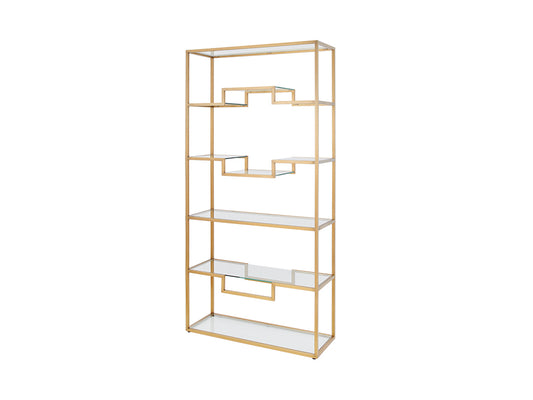 Podium Bookcase, Gold