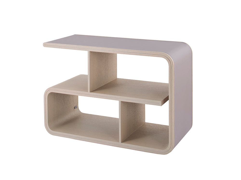 nude Sofa End Bookcase, Natural