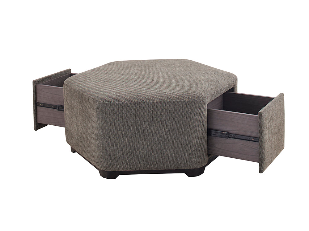 Frick Ottoman with drawer