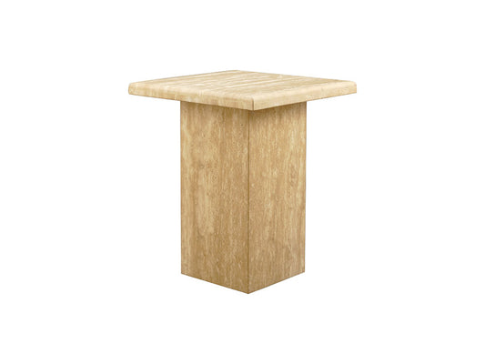 Laguna Travertine Side Table