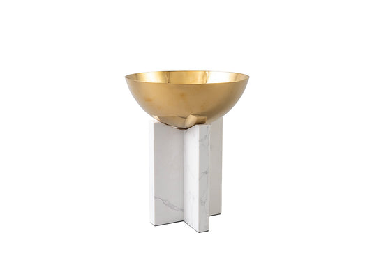 Texas Display Bowl on Marble Base, Large