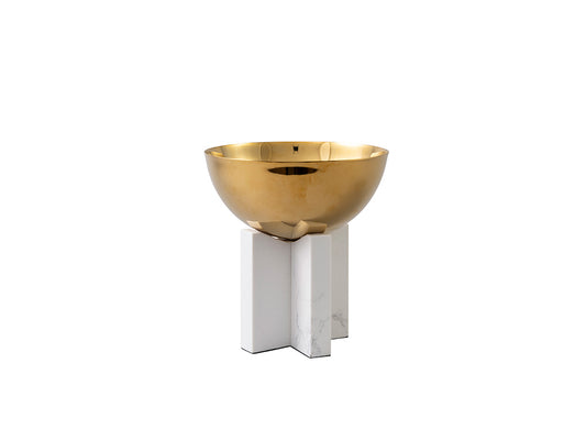 Texas Display Bowl on Marble Base, Small