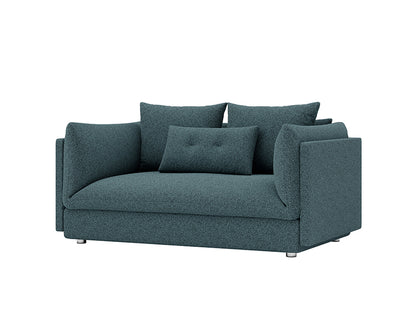 Flynn 2 Seat Sofa Fila Teal Fabric