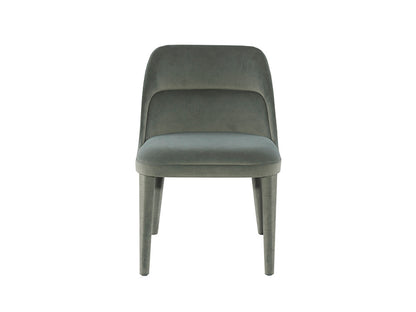 Juliet Dining Chair Furla Forest Green Fabric