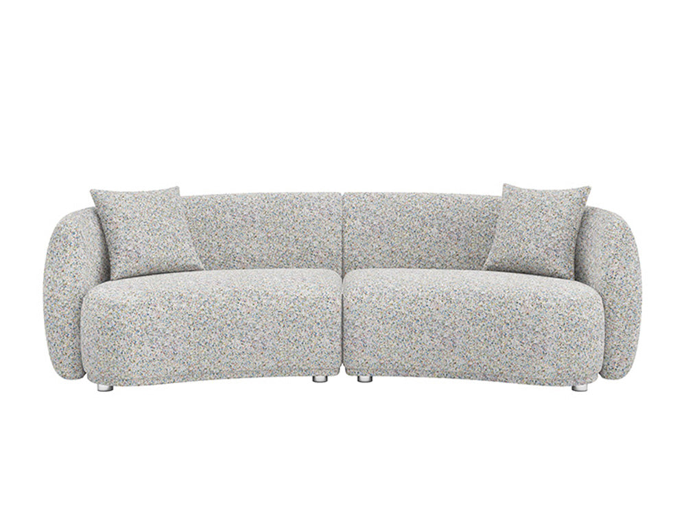 Lilly 4 Seater Curved Sofa