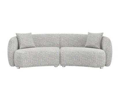 Lilly 4 Seater Curved Sofa