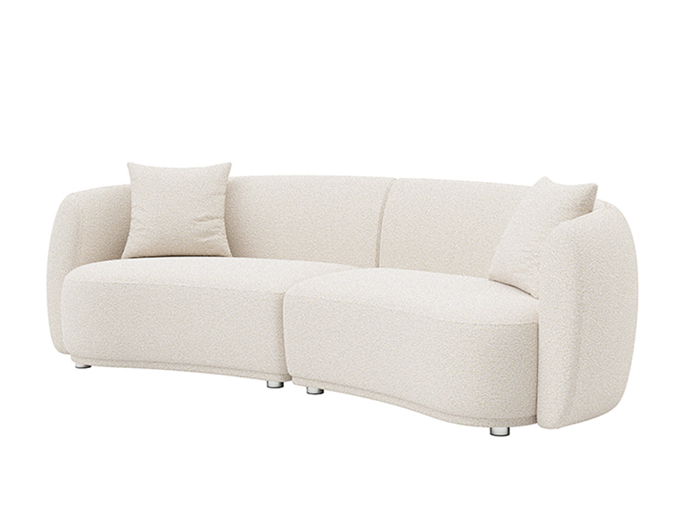 Lilly 4 Seater Curved Sofa