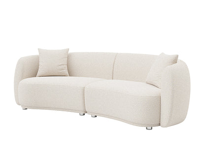 Lilly 4 Seater Curved Sofa